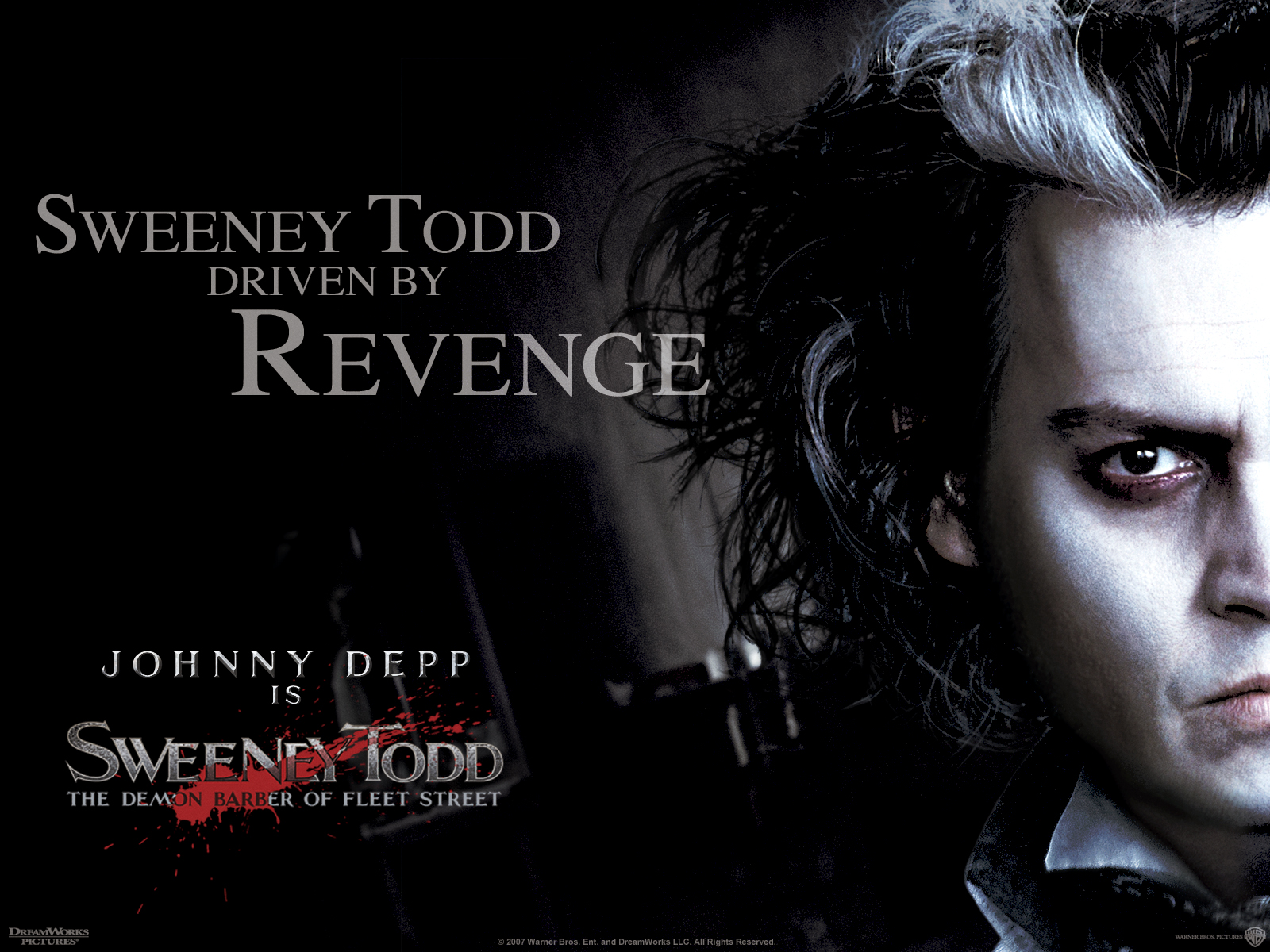 Download High quality Sweeney Todd The Demon Barber Fleet Street wallpaper / Movies / 1600x1200