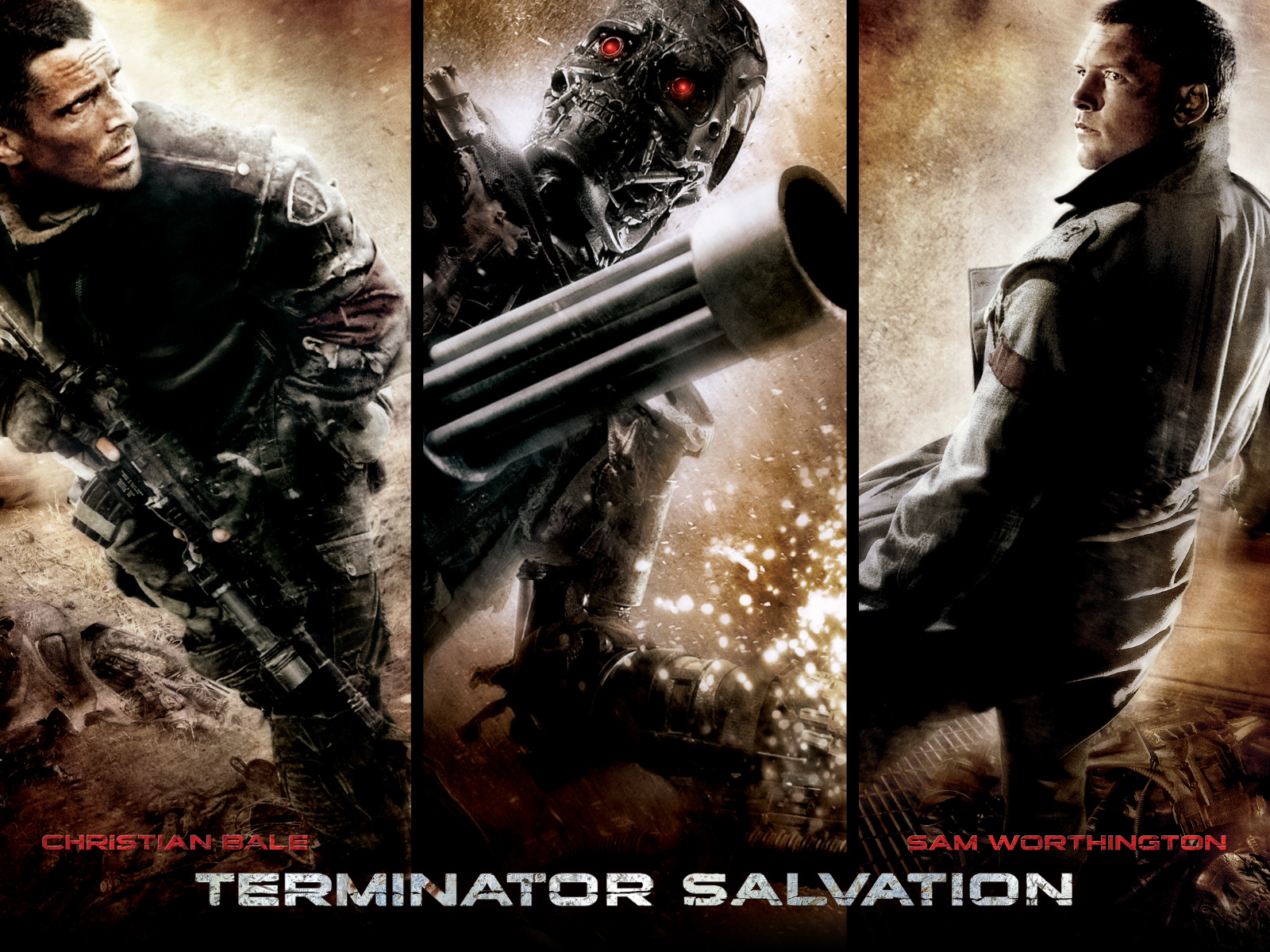 Download full size Terminator Salvation wallpaper / Movies / 1600x1200