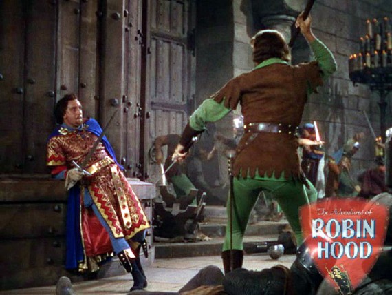 Free Send to Mobile Phone The Adventures Of Robin Hood Movies wallpaper num.15