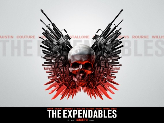 Free Send to Mobile Phone skull The Expendables wallpaper num.5