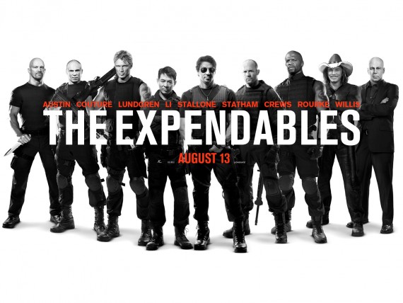 Free Send to Mobile Phone Austin Couture Lundgren Li Stallone Statham Crews Rourke Willis The Expendables wallpaper num.4