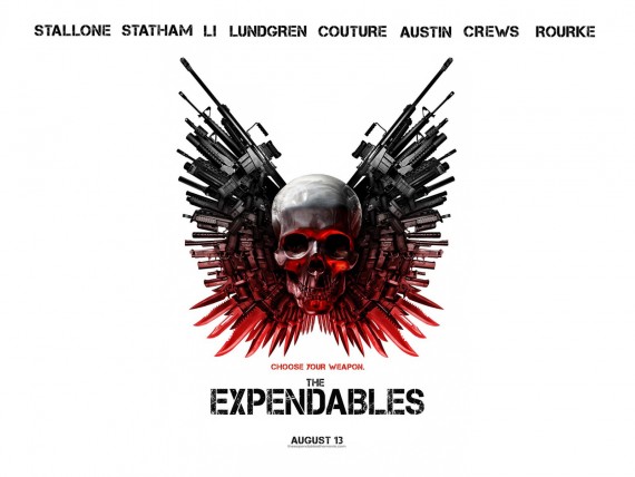 Free Send to Mobile Phone skull The Expendables wallpaper num.7