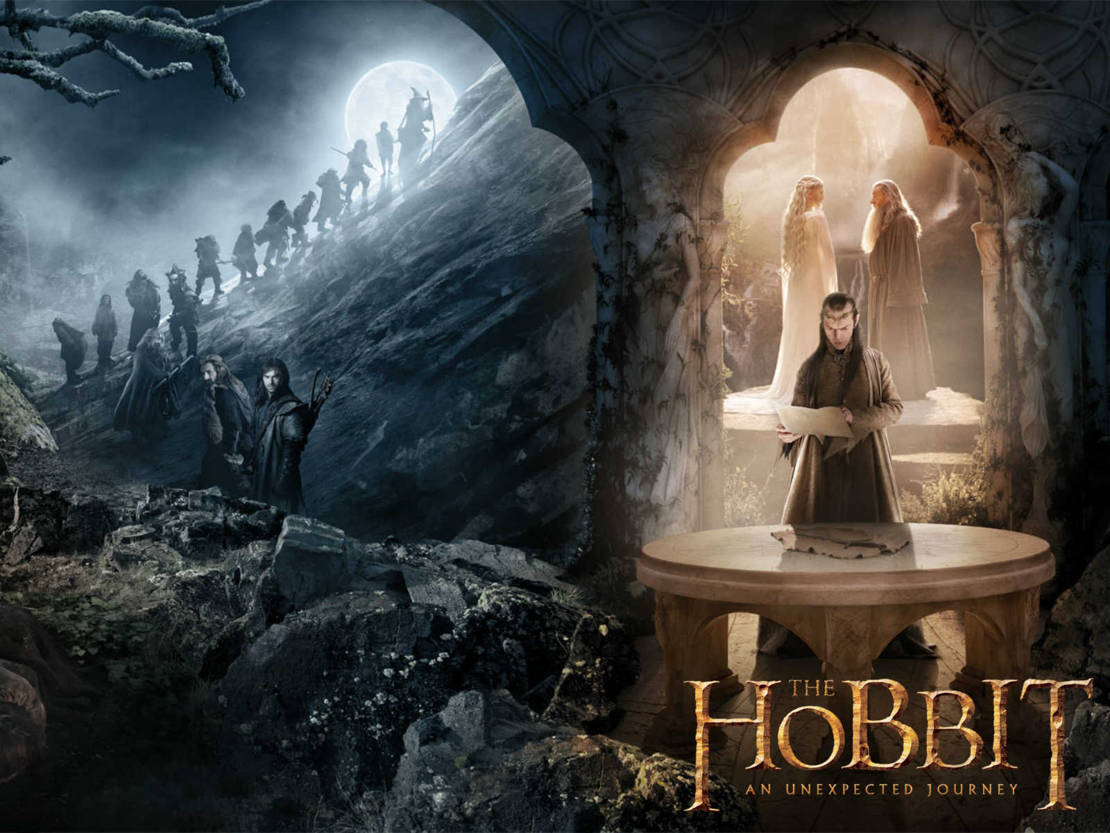 Download full size The Hobbit An Unexpected Journey wallpaper / Movies / 1600x1200
