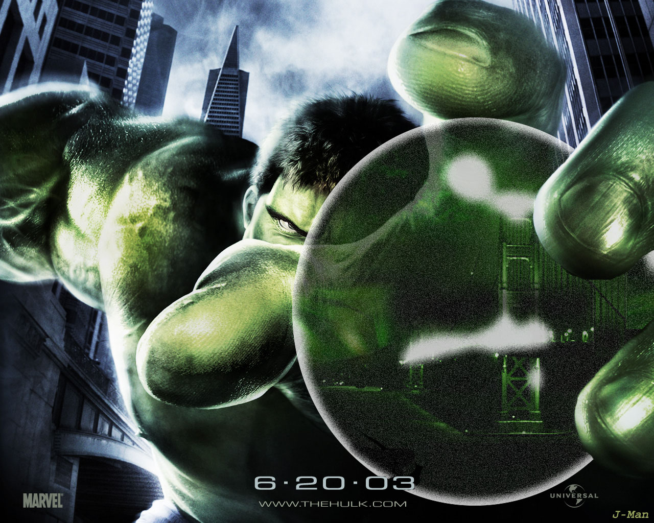 Download HQ The Hulk wallpaper / Movies / 1280x1024