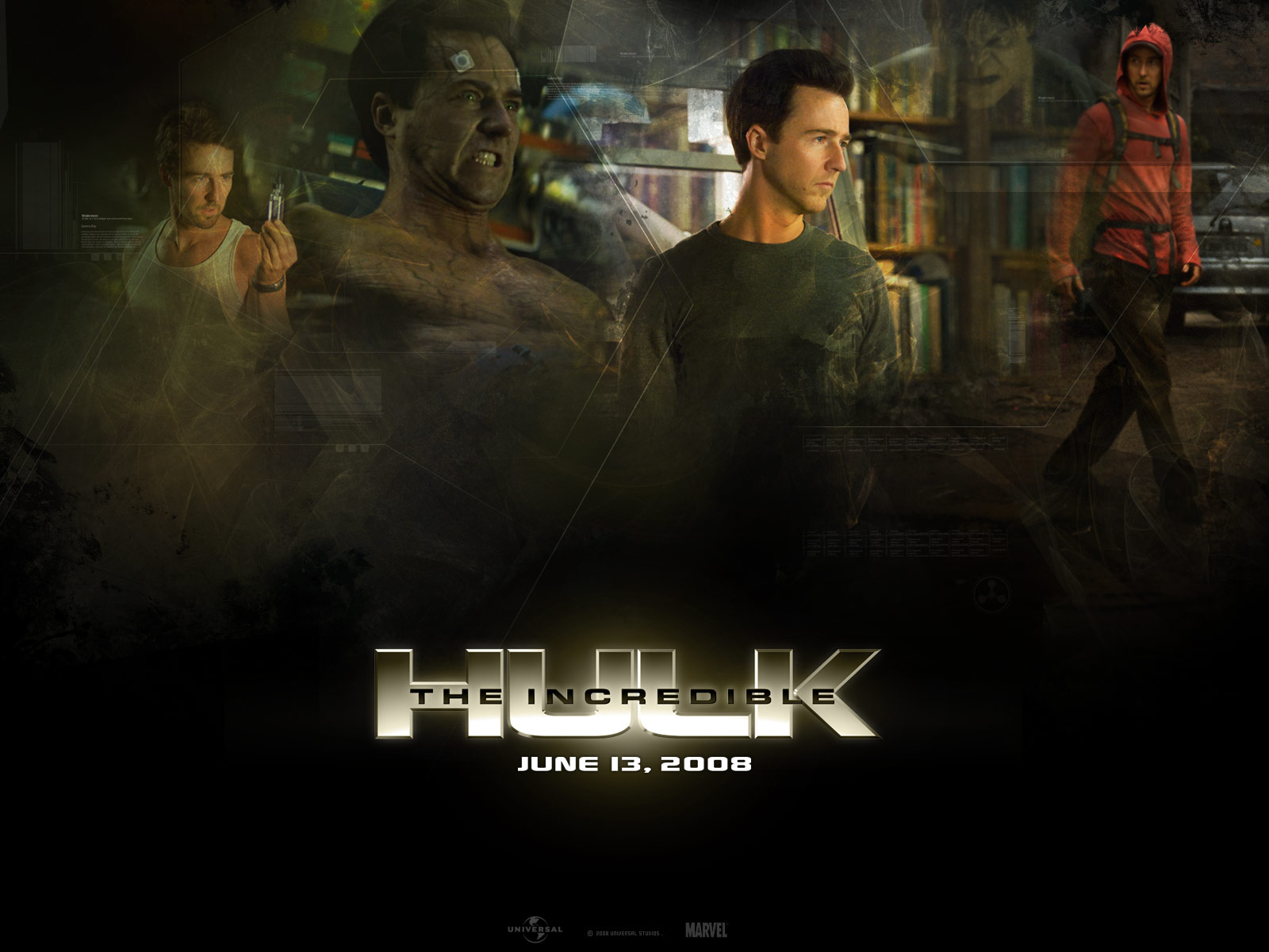 Download High quality The Incredible Hulk wallpaper / Movies / 1600x1200