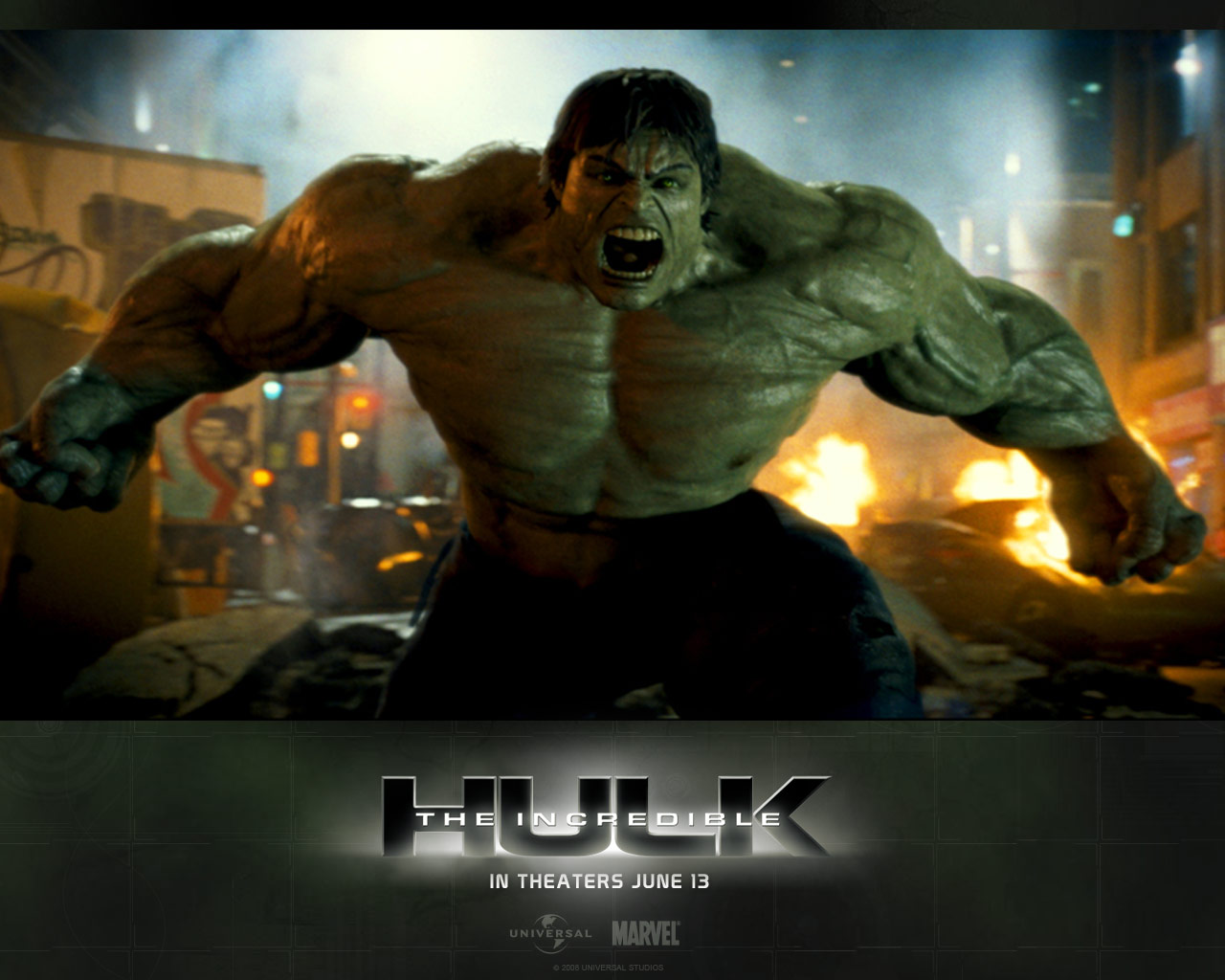 Download HQ The Incredible Hulk wallpaper / Movies / 1280x1024
