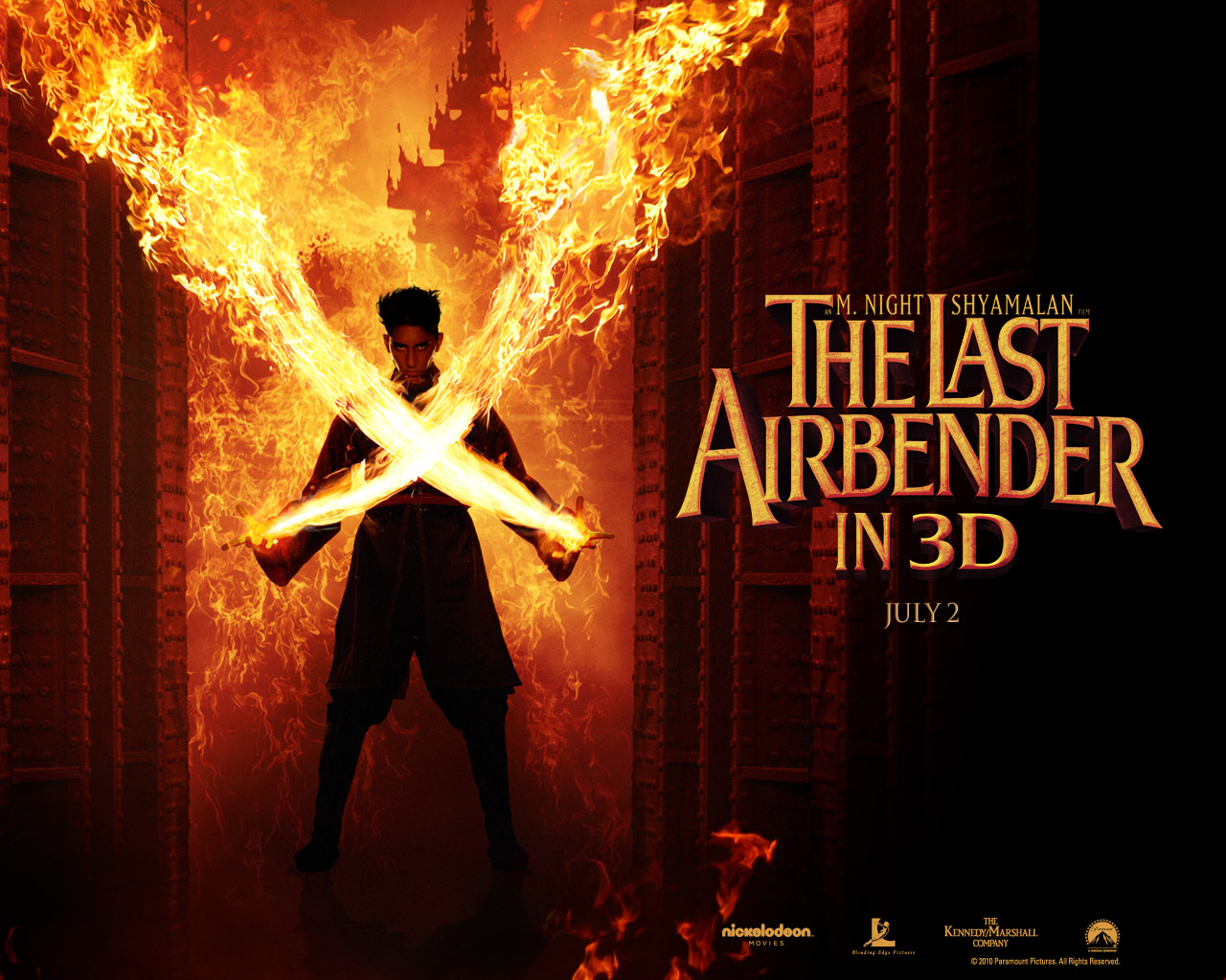 Download HQ Cross fire The Last Airbender wallpaper / 1280x1024