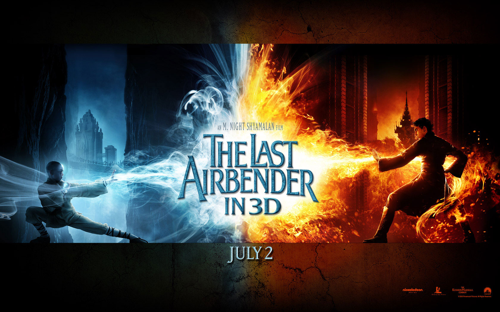 Download full size Air vs Fire The Last Airbender wallpaper / 1680x1050