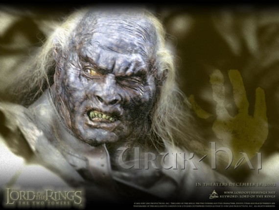 Free Send to Mobile Phone Uruk-Hai The Lord of the Rings The Two Towers wallpaper num.2