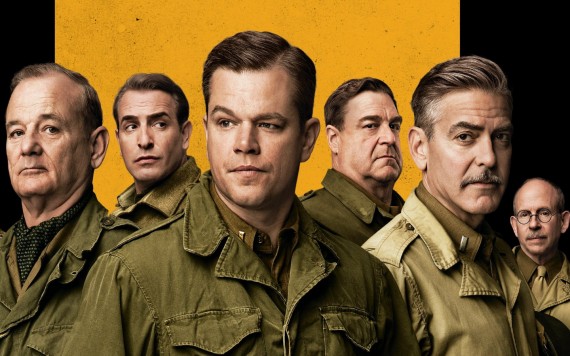 Free Send to Mobile Phone The Monuments Men Movies wallpaper num.1