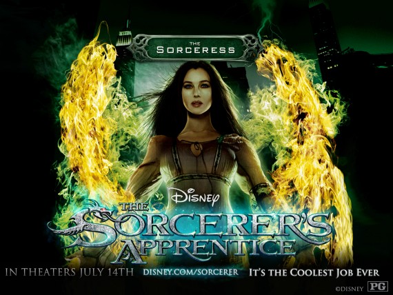 Free Send to Mobile Phone Flame The Sorcerer's Apprentice wallpaper num.1