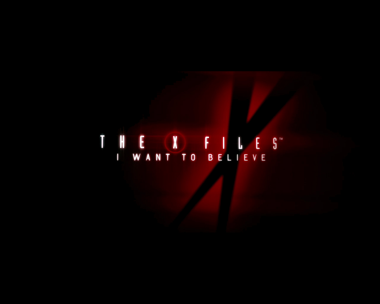 Download HQ Black background The X-Files I Want to Believe wallpaper / 1280x1024