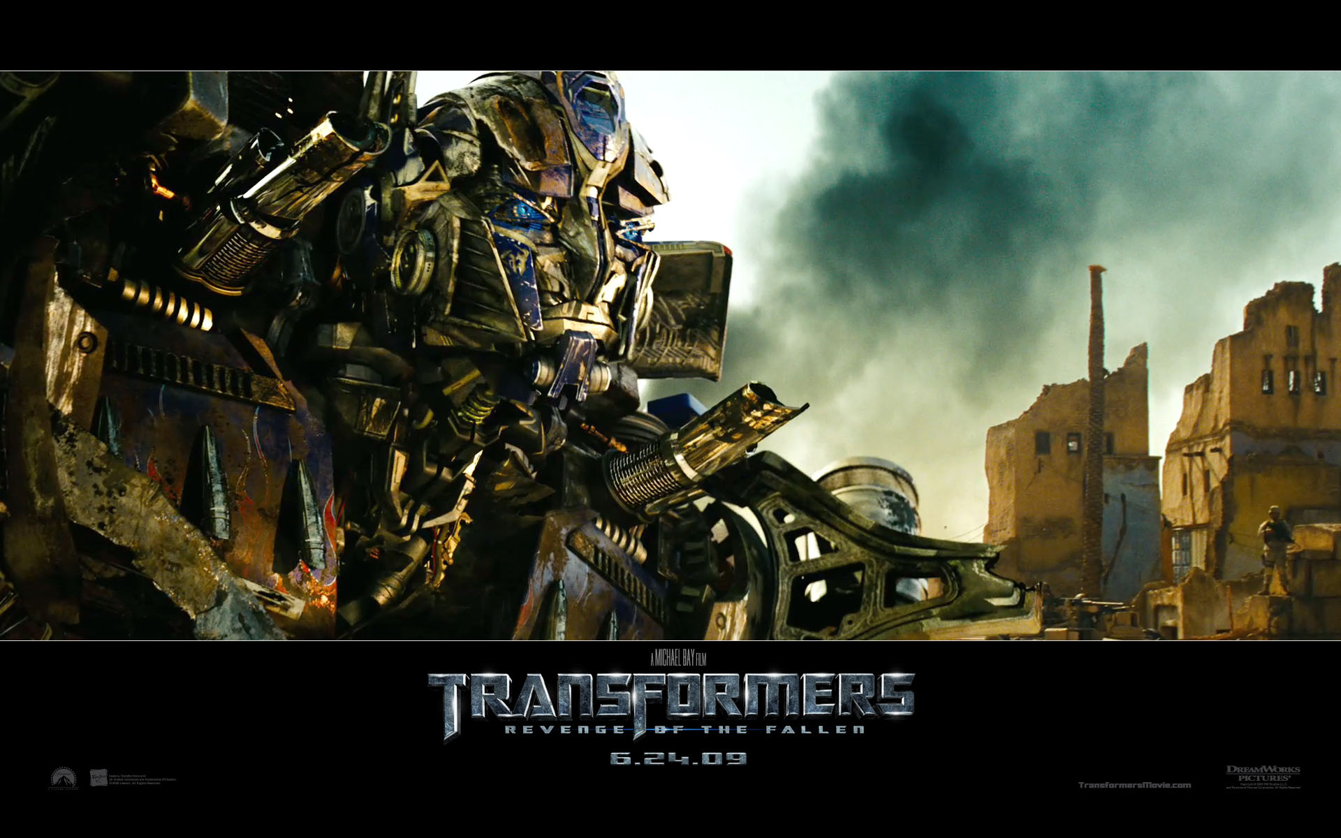 Download full size Transformers 2 Revenge Of The Fallen wallpaper / Movies / 1920x1200