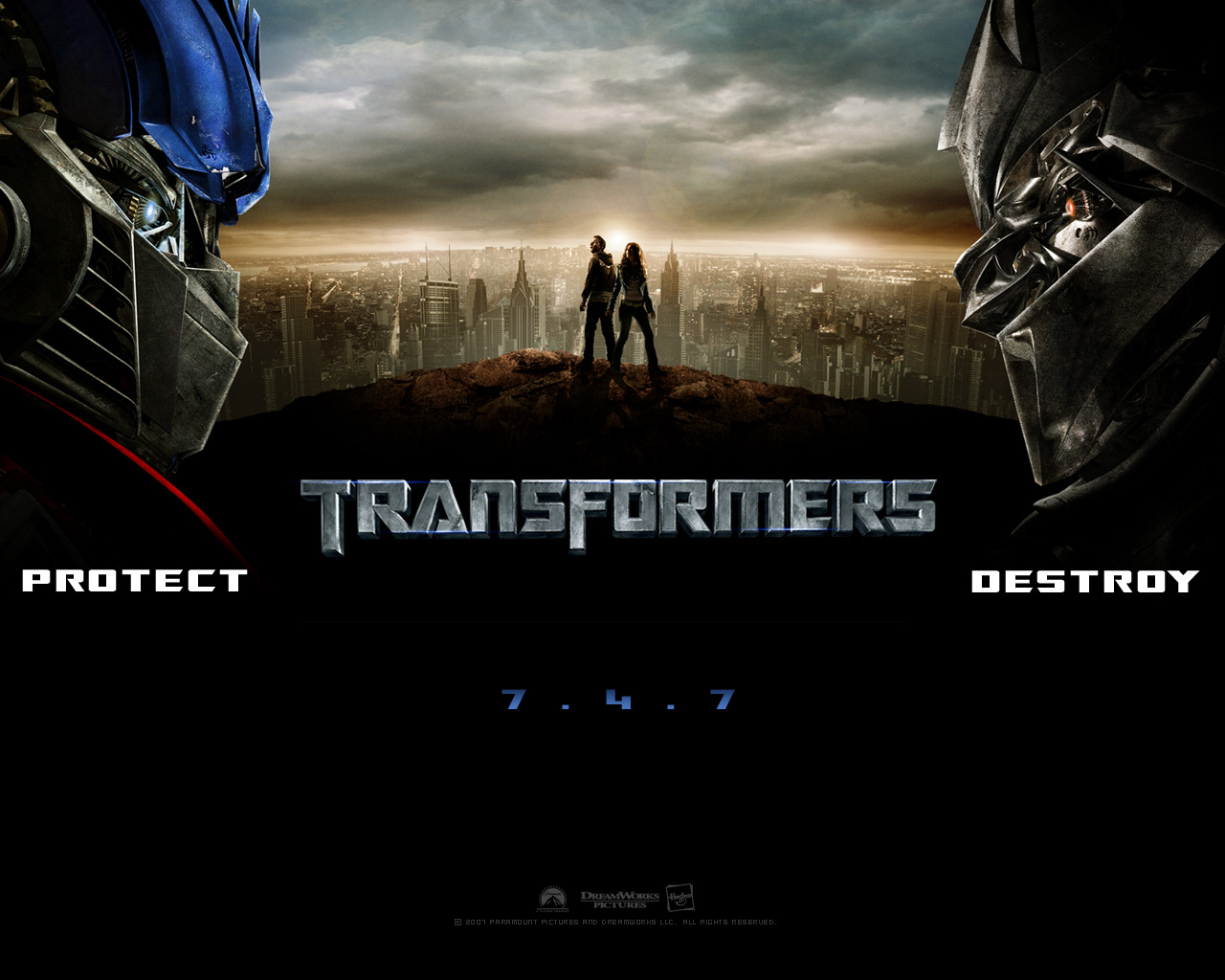 Download full size Transformers wallpaper / Movies / 1280x1024