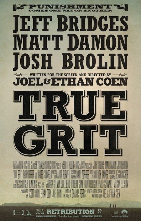 Full size True Grit wallpaper / Movies / 450x704