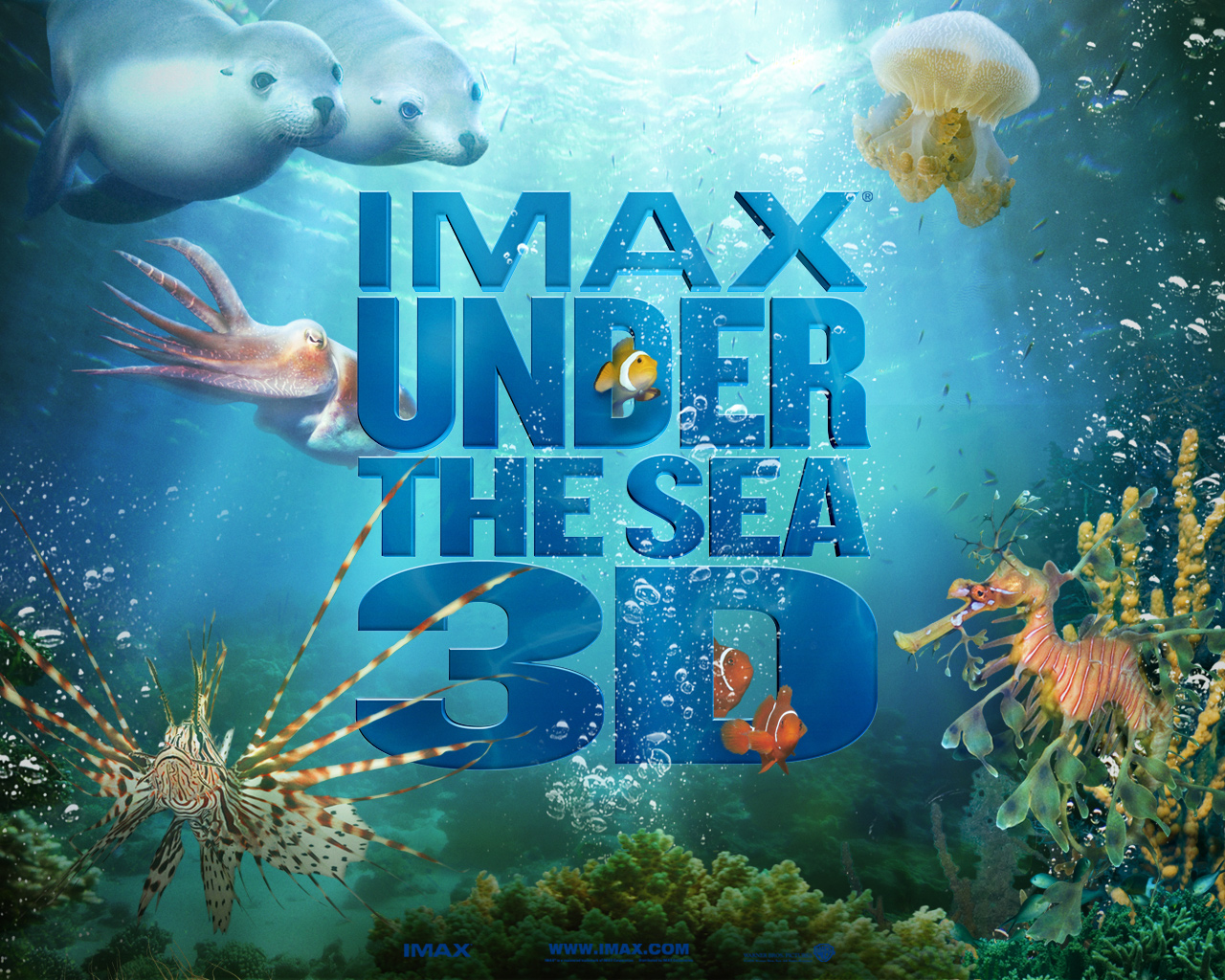 Download HQ Under The Sea 3D wallpaper / Movies / 1280x1024