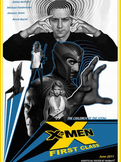 Full size X Men First Class wallpaper / Movies / 480x640