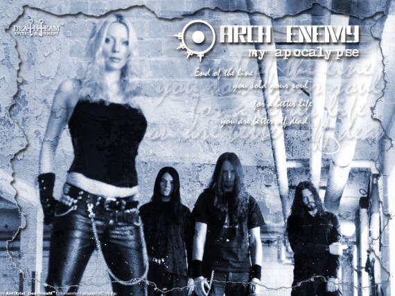 Free Send to Mobile Phone Arch Enemy Music wallpaper num.2