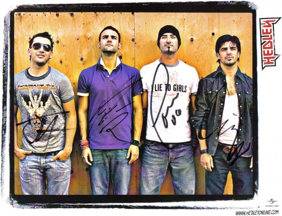 Free Send to Mobile Phone Hedley Music wallpaper num.1