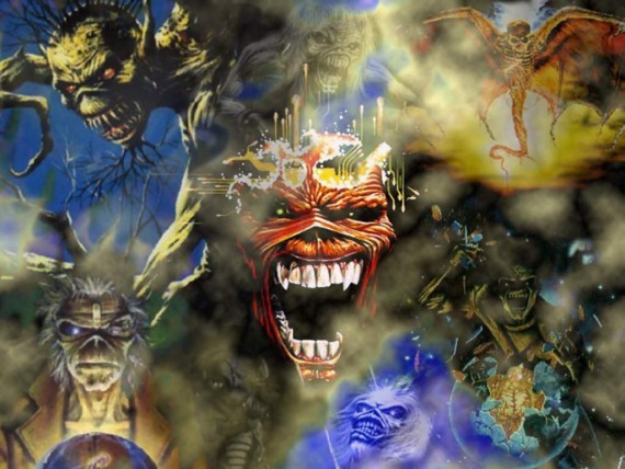 Free Send to Mobile Phone devils Iron Maiden wallpaper num.7