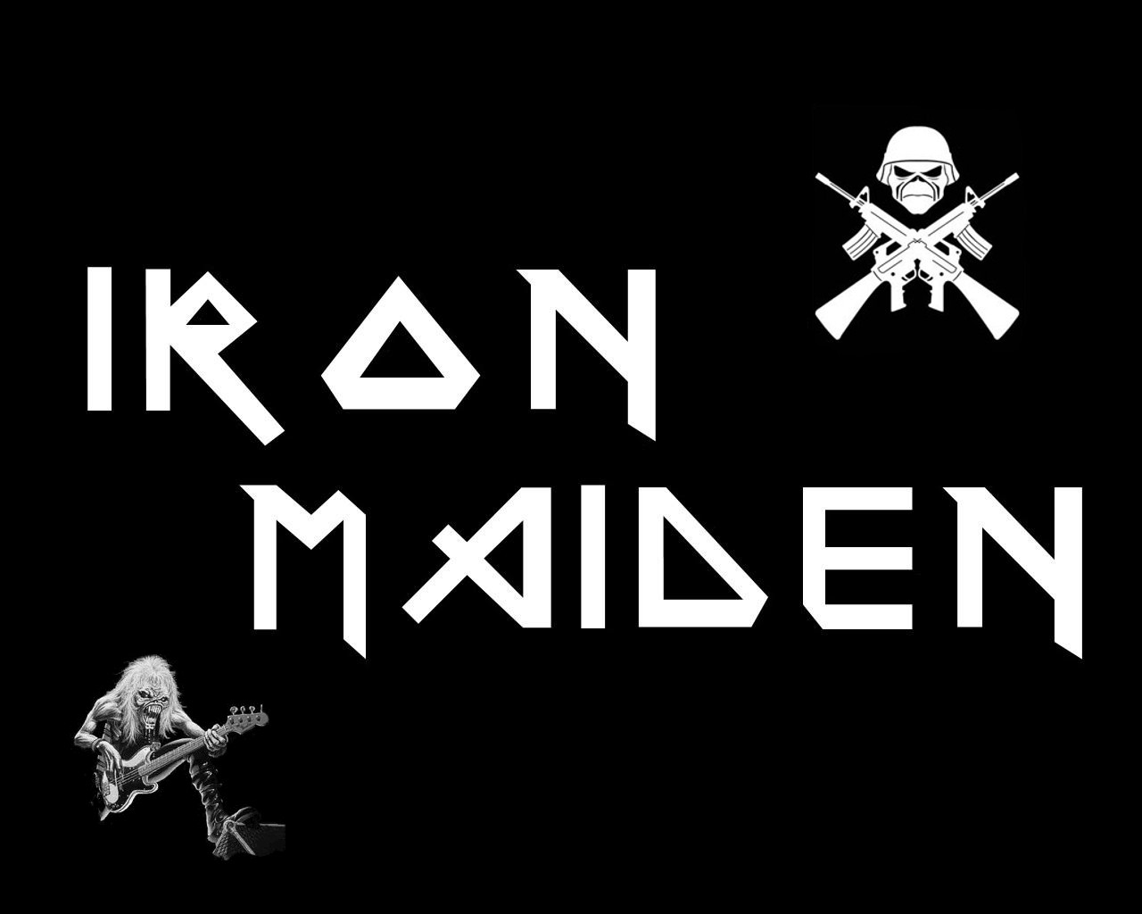Download full size Iron Maiden wallpaper / Music / 1280x1024