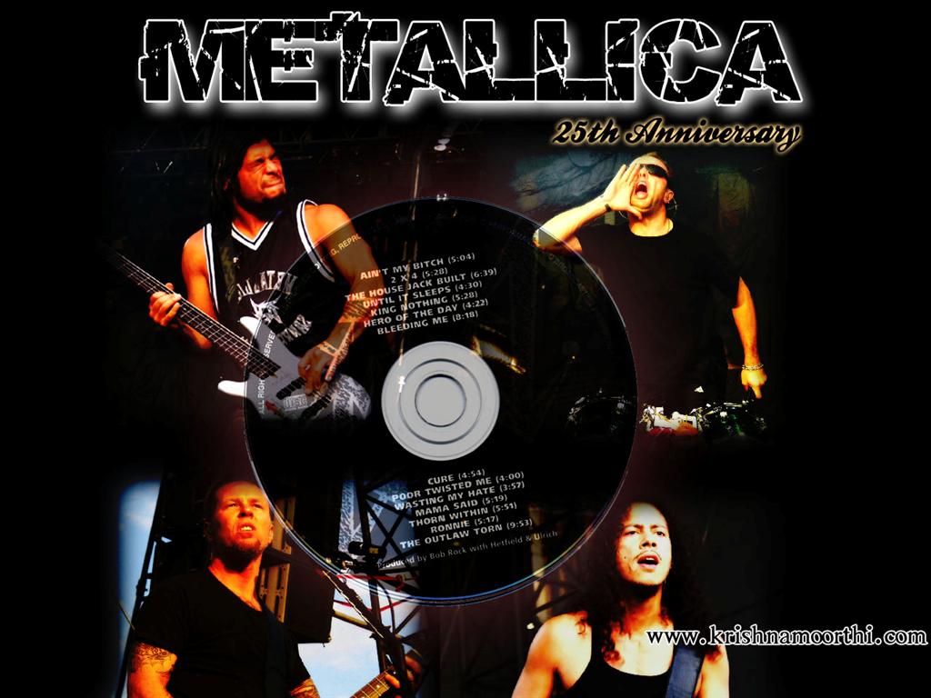 Full size cd Metallica wallpaper / 1024x768