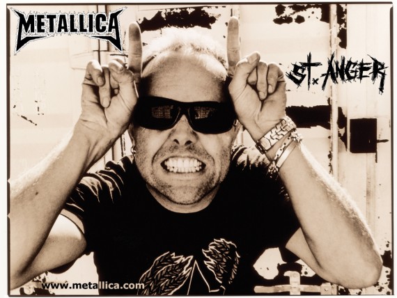 Free Send to Mobile Phone st. Anger Metallica wallpaper num.2