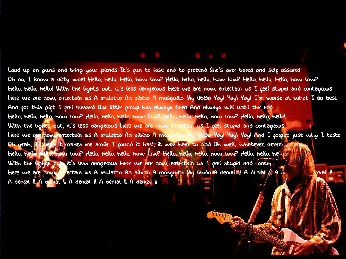 Download Nirvana / Music wallpaper / 1152x864
