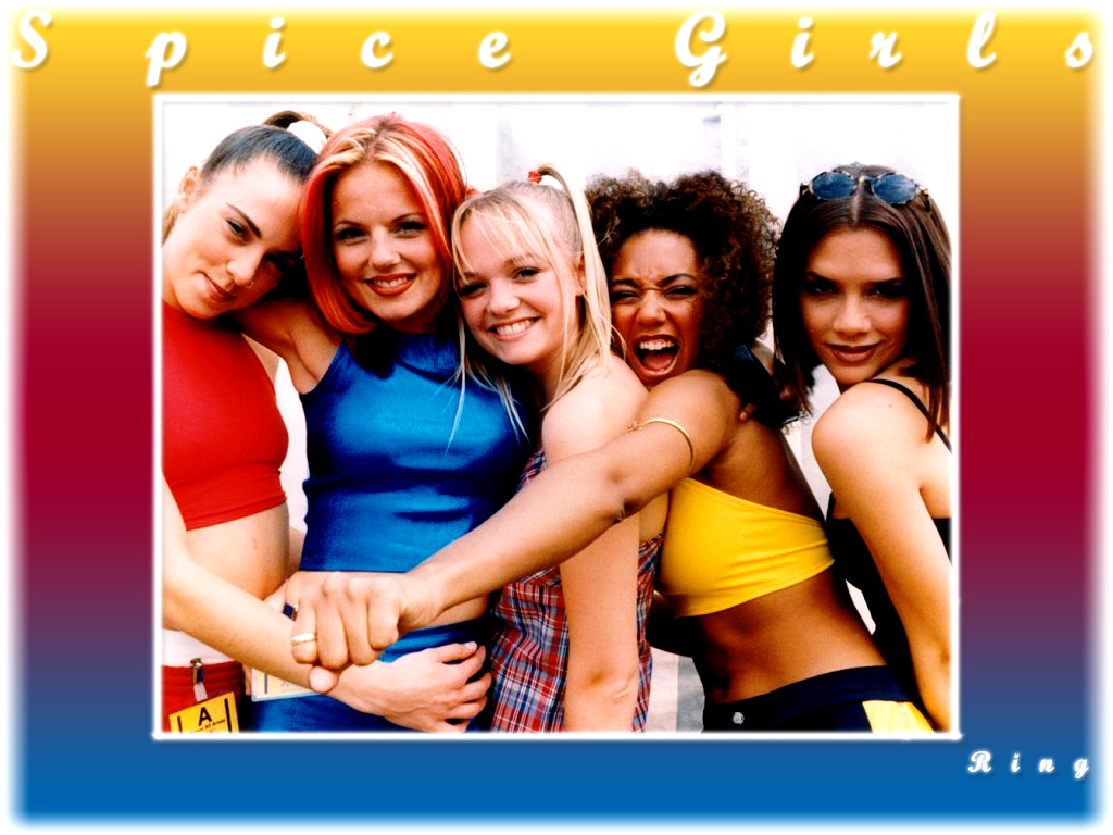 Full size Spice Girls wallpaper / Music / 1024x768
