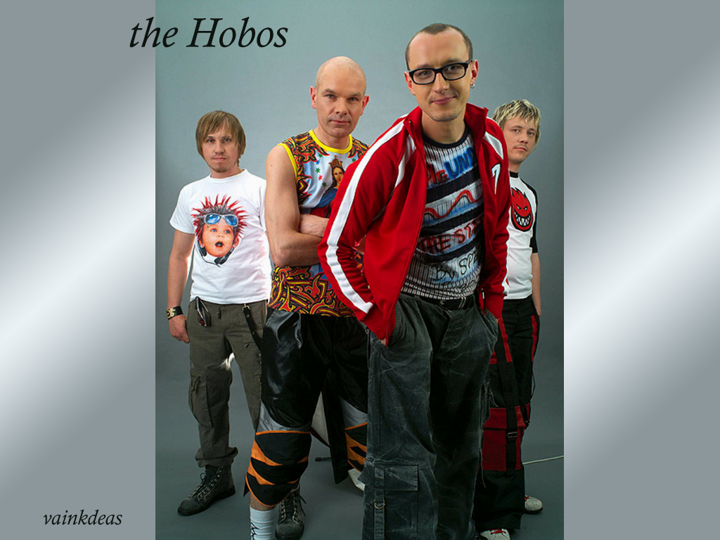 Download The Hobos / Music wallpaper / 1024x768