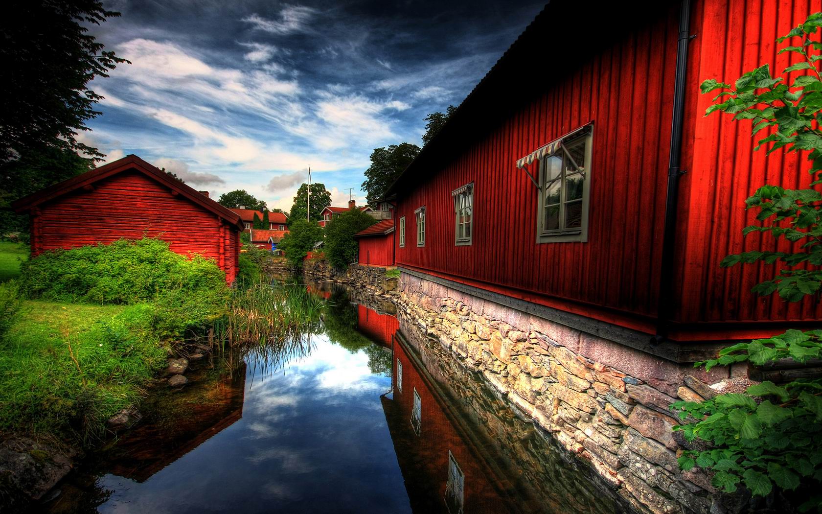 Download HQ Norberg, Sweden. Architecture wallpaper / 1680x1050