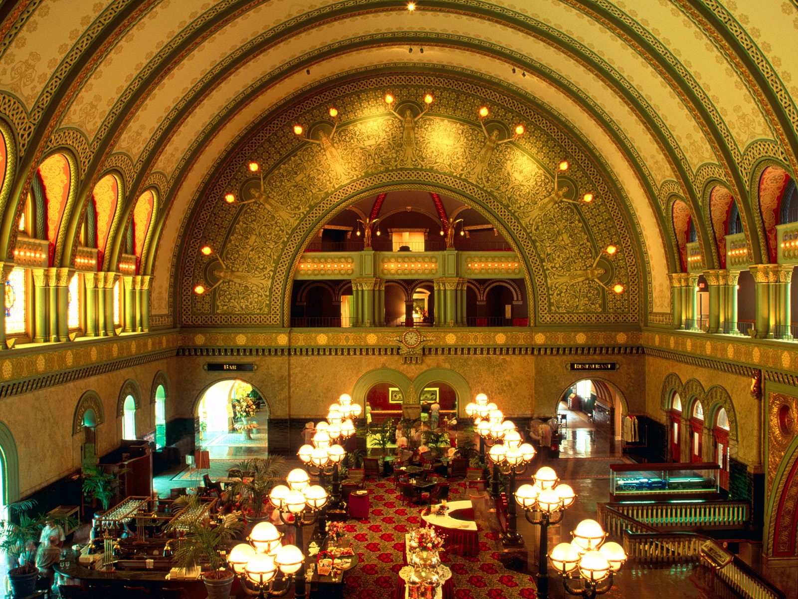 Download High quality Grand Ballroom, St-Louis Union Station, Missouri Architecture wallpaper / 1600x1200