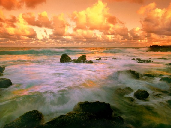 Free Send to Mobile Phone Coastal Dreams, Hawaii Beaches wallpaper num.69