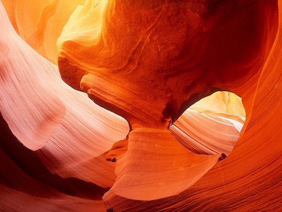 Free Send to Mobile Phone Light and Shadow in Antelope Canyon, Arizona Canyons wallpaper num.20