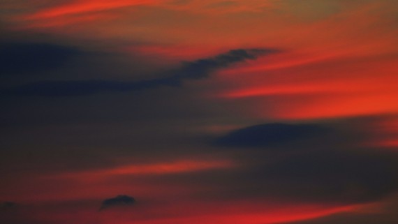 Free Send to Mobile Phone red clouds Clouds wallpaper num.94