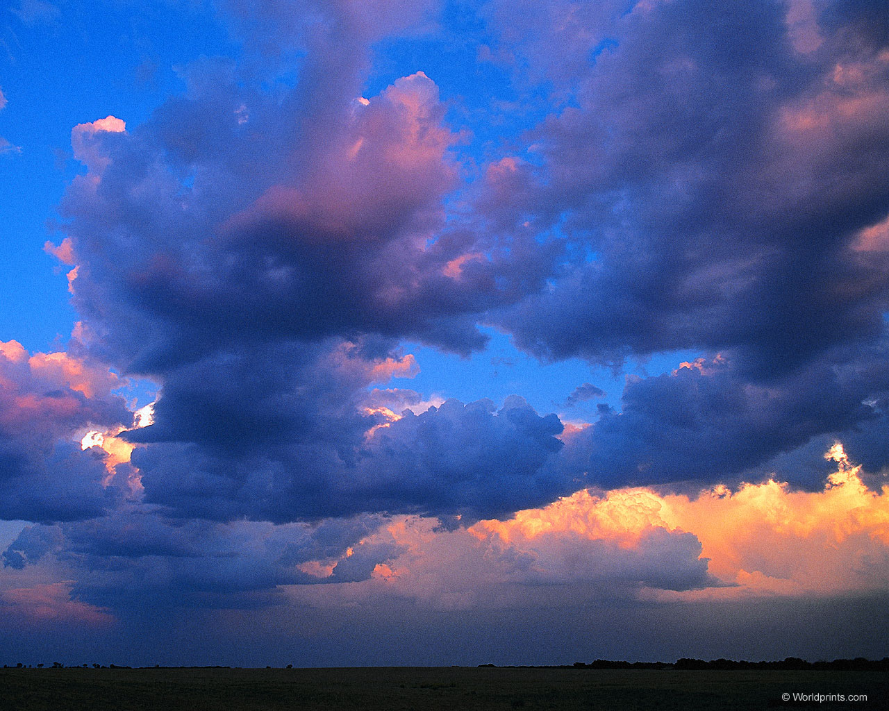 Download High quality Clouds wallpaper / Nature / 1280x1024