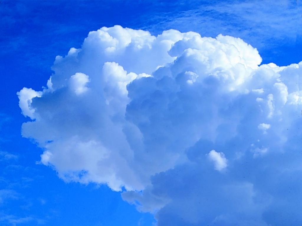 Full size Clouds wallpaper / Nature / 1024x768