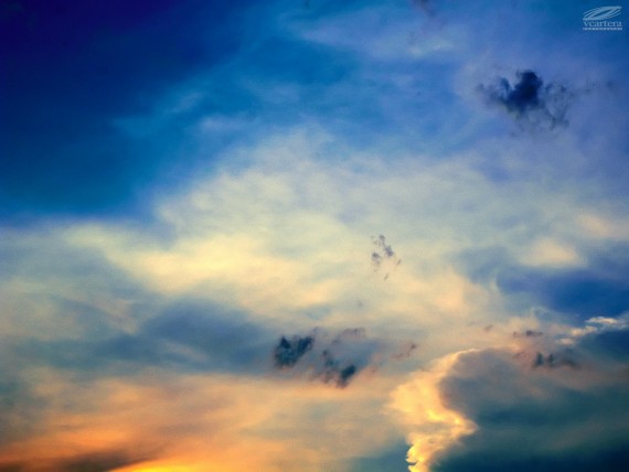 Free Send to Mobile Phone sky cloud clouds warm cool Clouds wallpaper num.92
