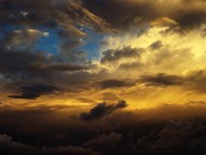 Sunset Skies Above Queensland, Australia / Clouds