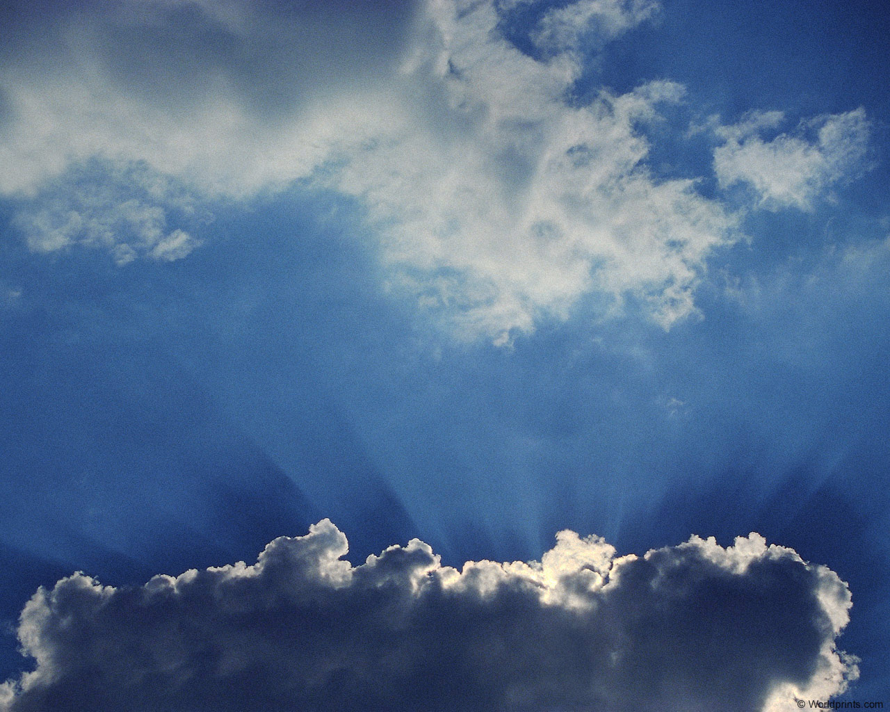 Download full size Clouds wallpaper / Nature / 1280x1024