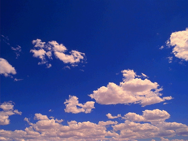 Full size Clouds wallpaper / Nature / 640x480