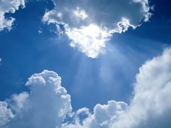 Free Send to Mobile Phone Heaven's Rays Clouds wallpaper num.76
