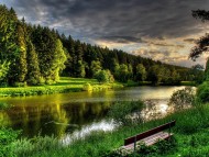 Download lake, trees / Lakes