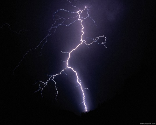 Free Send to Mobile Phone Lightnings Nature wallpaper num.17