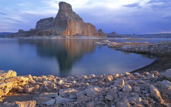 Free Send to Mobile Phone Gunsight Butte, Padre Bay, Arizona Mountains wallpaper num.290