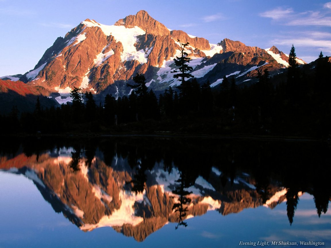 Full size Mountains wallpaper / Nature / 1152x864