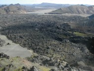 Lava Field / Mountains