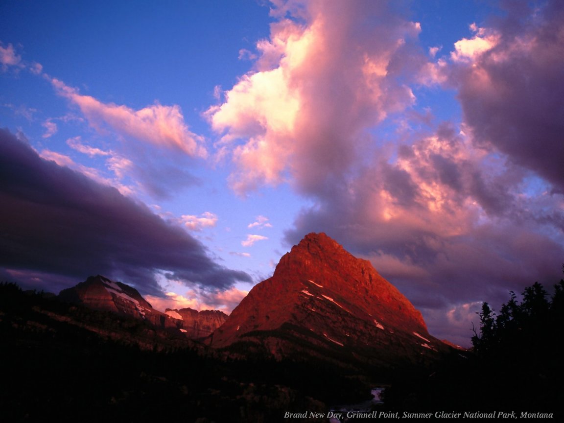 Full size Mountains wallpaper / Nature / 1152x864