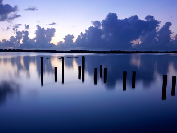 Free Send to Mobile Phone Calm Waters, Port Orange, Florida Ocean wallpaper num.26