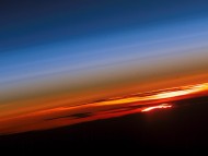 Sunset Seen From International Space Station / Space